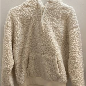 White Fluffy Sweater